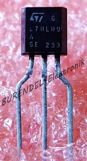 L78L09 9V REGULATOR 78L09 TO92