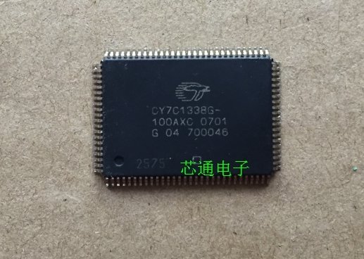 CY7C1338G-100AXCT 4MBIT 100MHZ 100TQFP