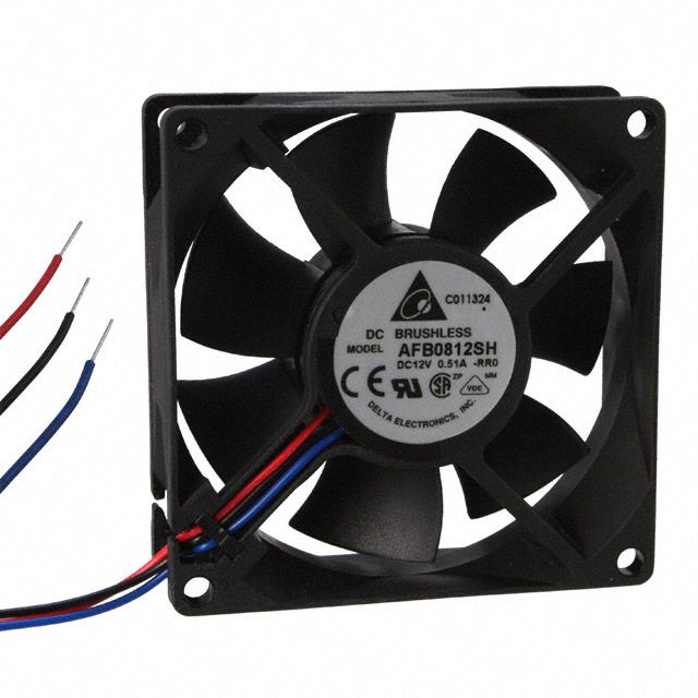 AFB0812SH DELTA FAN 80X25MM 12V 0.51A