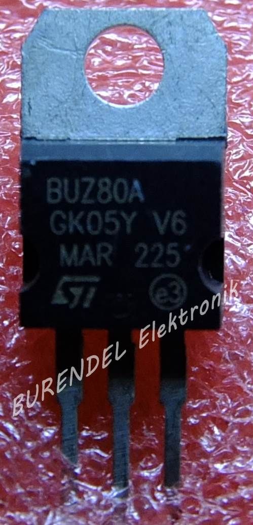 BUZ80A TRANSISTOR TO220 BUZ80