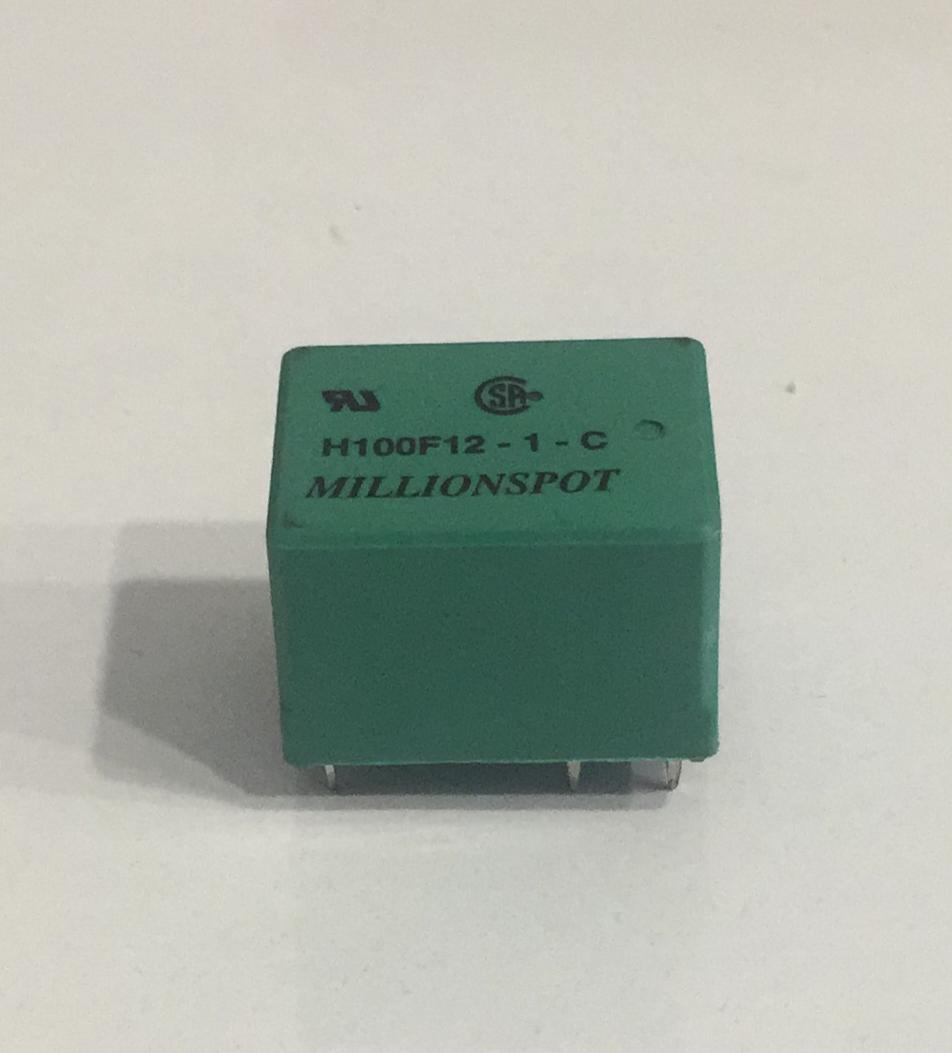 H100F12-1-C MILLIONSPOT RELAY 12VDC ROLE RÖLE BURENDEL