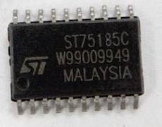 ST75185C SSOP RS232 DRIVER-RECEIVER ENTEGRE