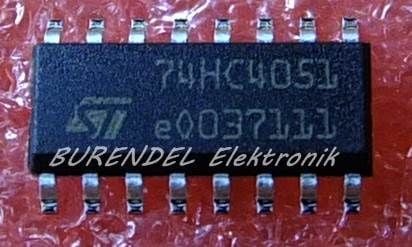 74HC4051 SMD ENTEGRE