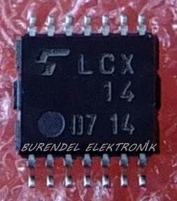 LCX14 SMD TSSOP ENTEGRE