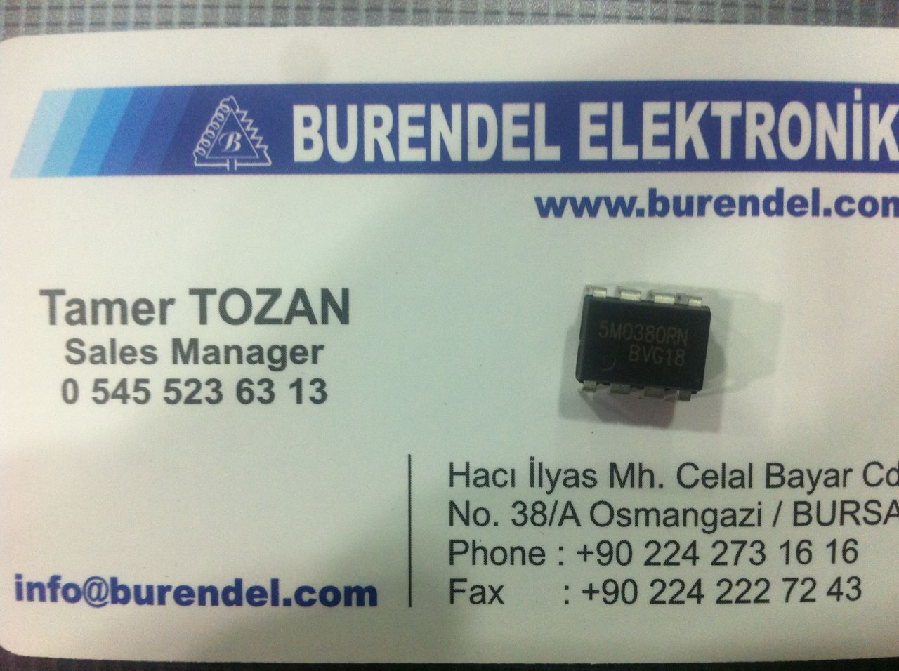 5M0380RN DIP8 ENTEGRE BURENDEL