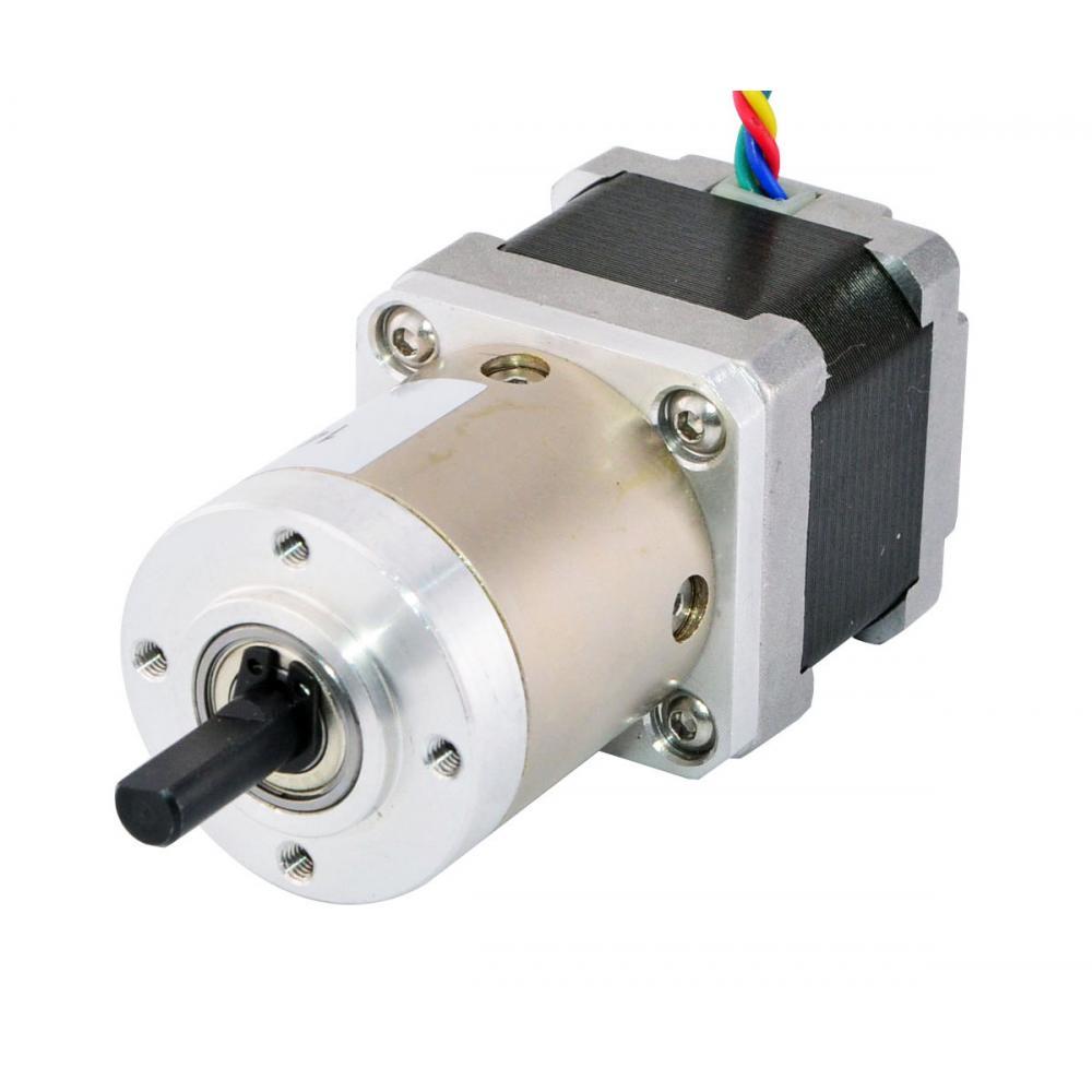 14HS13-0804S-PG19- Nema 14 Stepper Motor Bipolar L=33mm w/ Gear Ratio 19:1 Planetary Gearbox BURENDEL