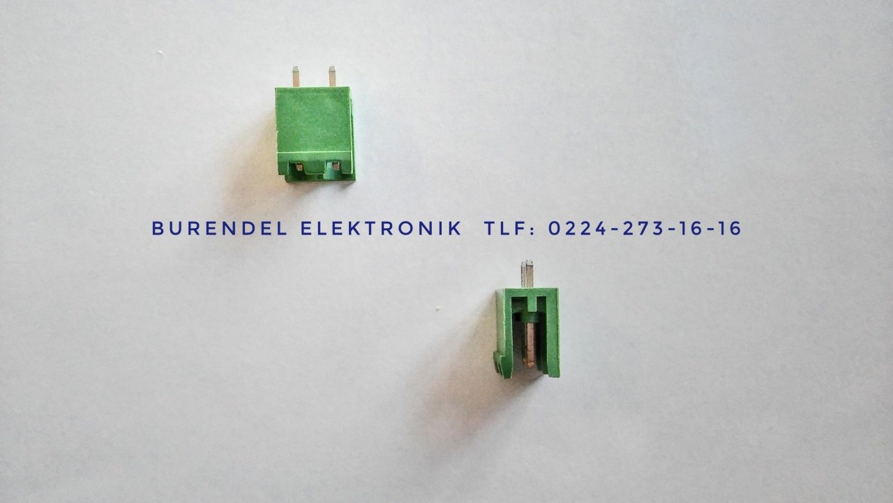 5.08 2'Lİ 180° ERKEK KLEMENS