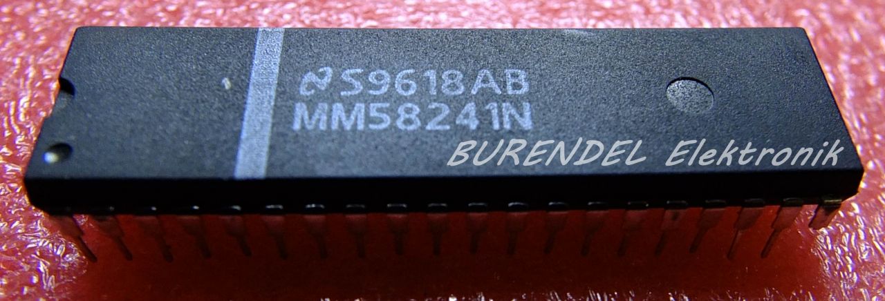 MM58241N DIP ENTEGRE