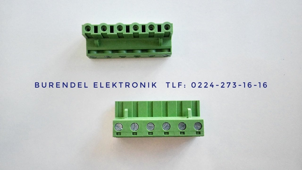 5.08 6'LI 90° DİŞİ KLEMENS