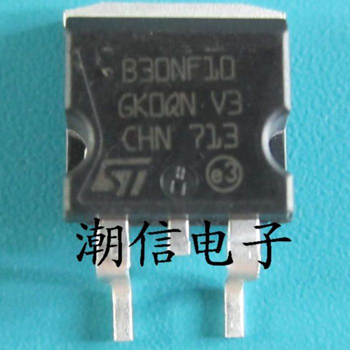 B30NF10 D2PAK MOSFET BURENDEL STB30NF10 TO263