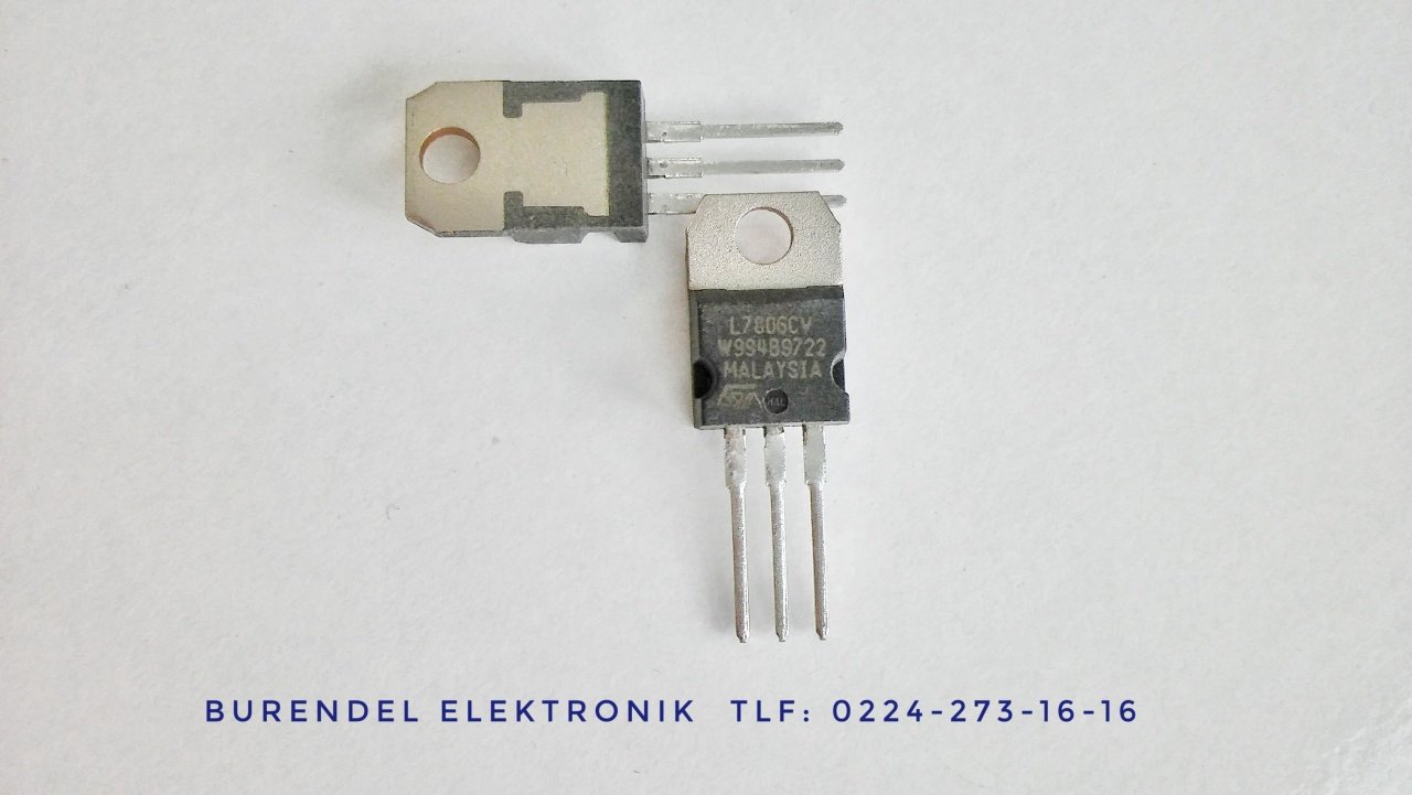 7806 L7806C VOLTAJ REGULATORU +6V TO220