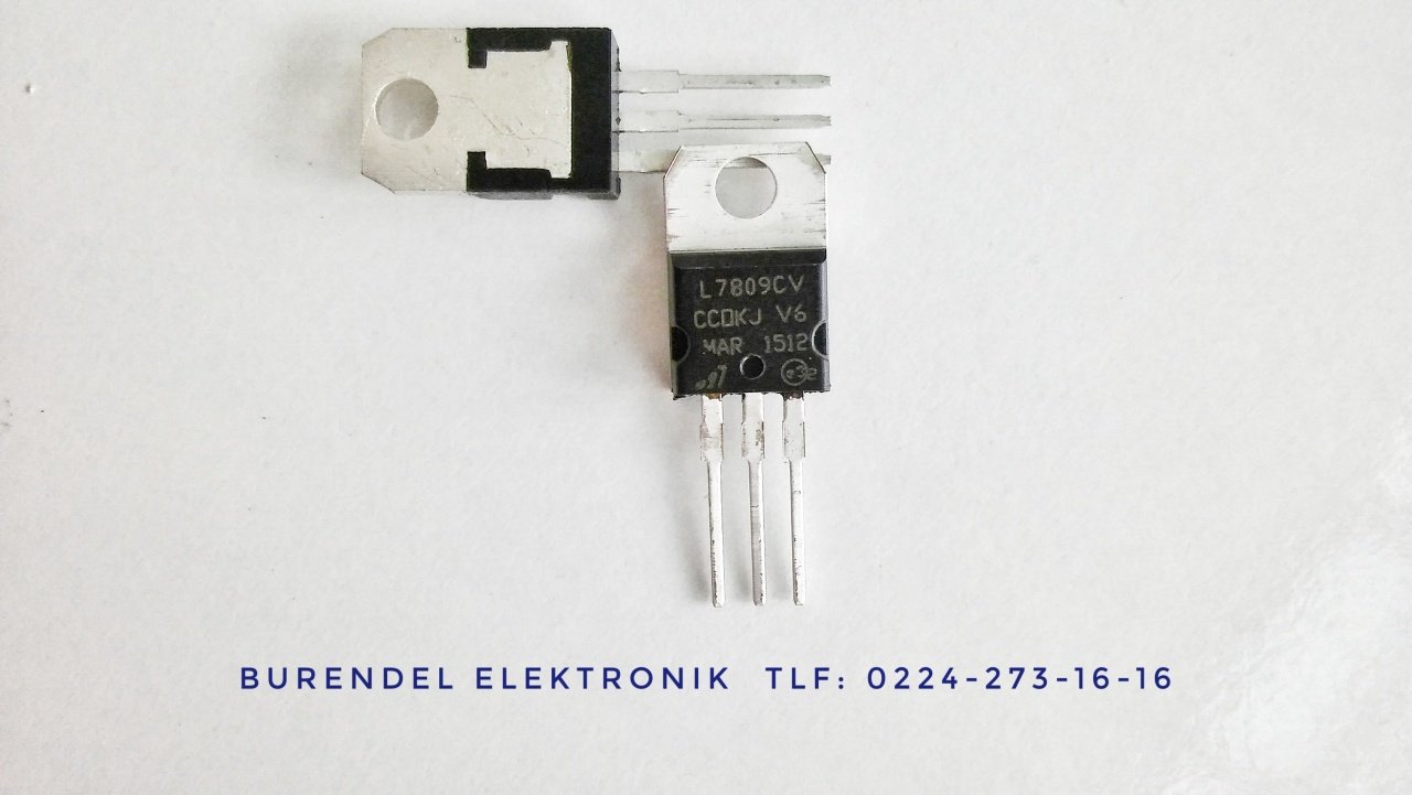7809 L78M09CV VOLTAJ REGULATORU +9V TO220