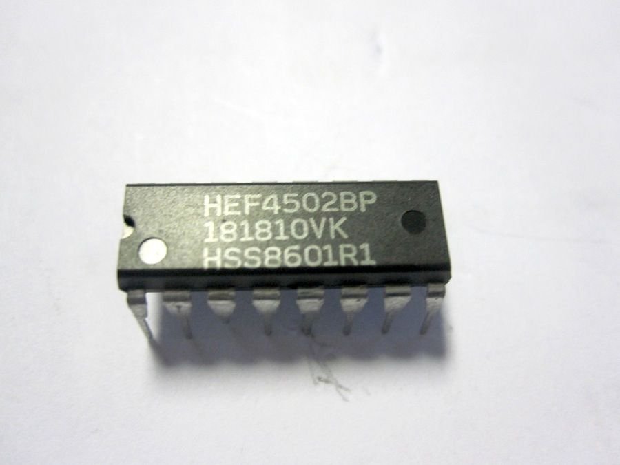 HEF4502BP DIP ENTEGRE CD4502BE BURENDEL