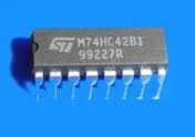 M74HC42B1 DIP ENTEGRE