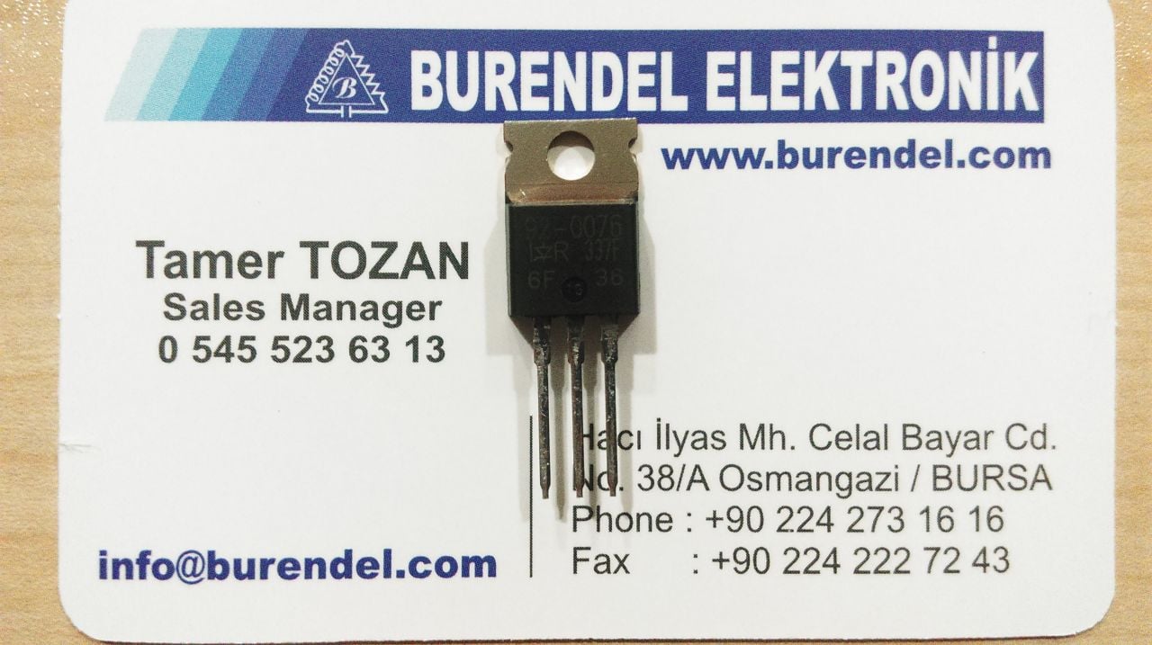 92-0076 MOSFET TO220 IR