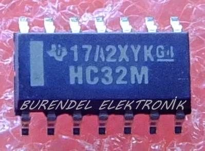 74HC32 SMD ENTEGRE HC32M BURENDEL