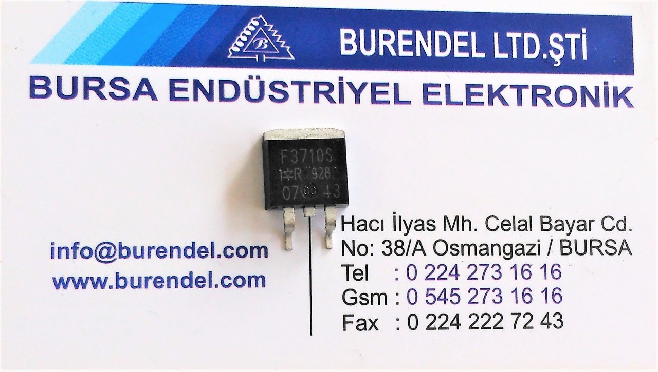 IRF3710S D2PAK 57A. 100V. 0,023R N-CH MOSFET