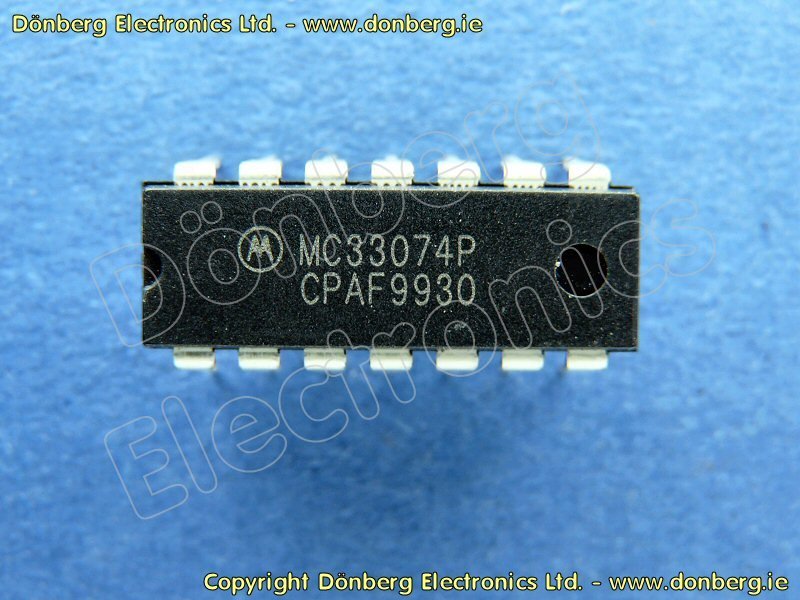 MC33074P DIP14 QUAD OPAMP ENTEGRE BURENDEL