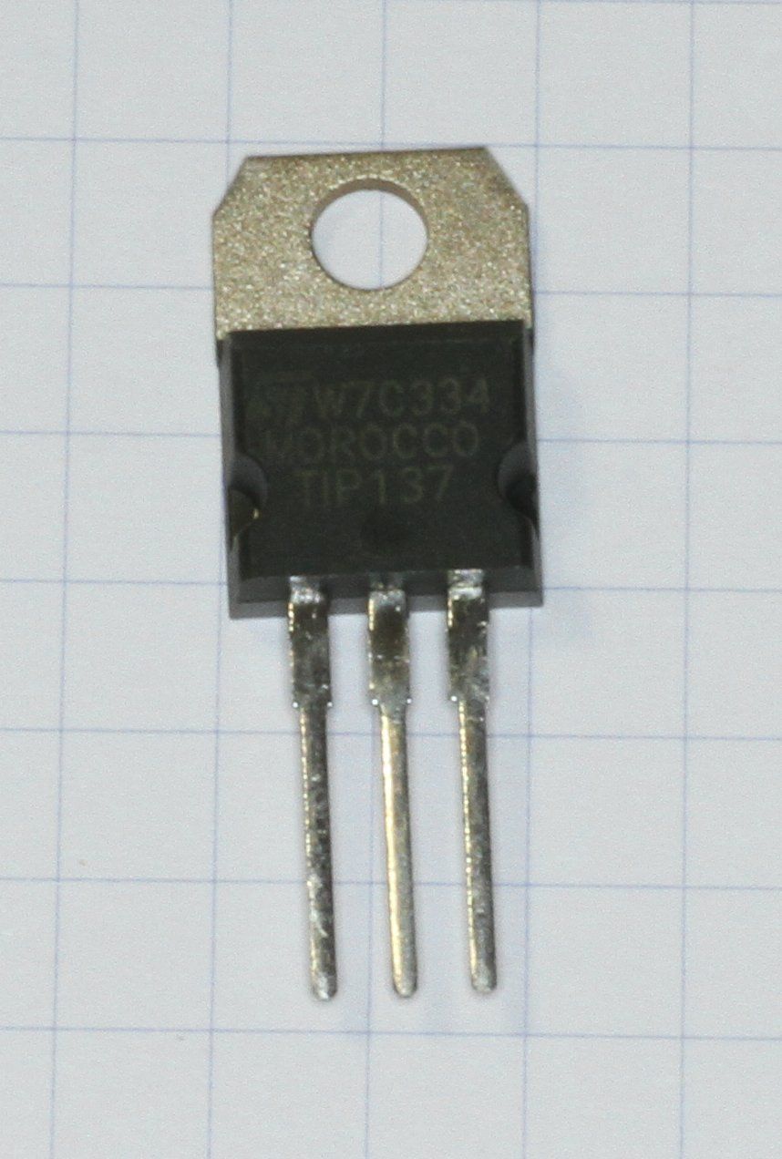 TIP137  DARLINGTON TRANSISTOR, TO-220