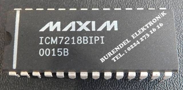 ICM7218BIPI ENTEGRE DIP ICM7218CIPI