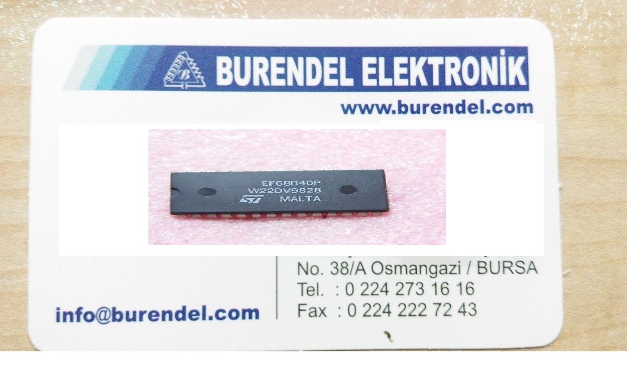 EF68B40P PDIP28 PRIGRAMABLE TIMER ENTEGRE BURENDEL