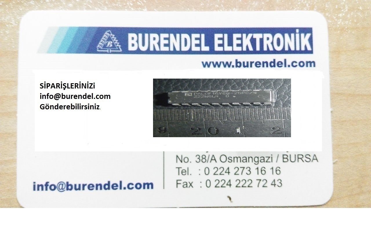 PALCE16V8Q-25PC/4  DIP20 DAR ENTEGRE BURENDEL