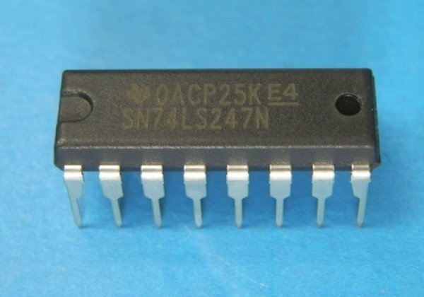 SN74LS247N DIP16 ENTEGRE BURENDEL