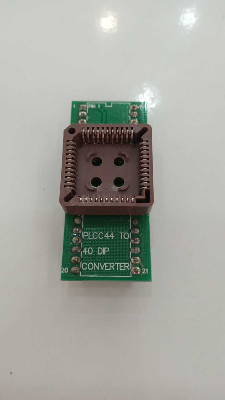 PLCC44 DIP40 SOKET ADAPTORU - PROGRAMLAMA SOKETİ