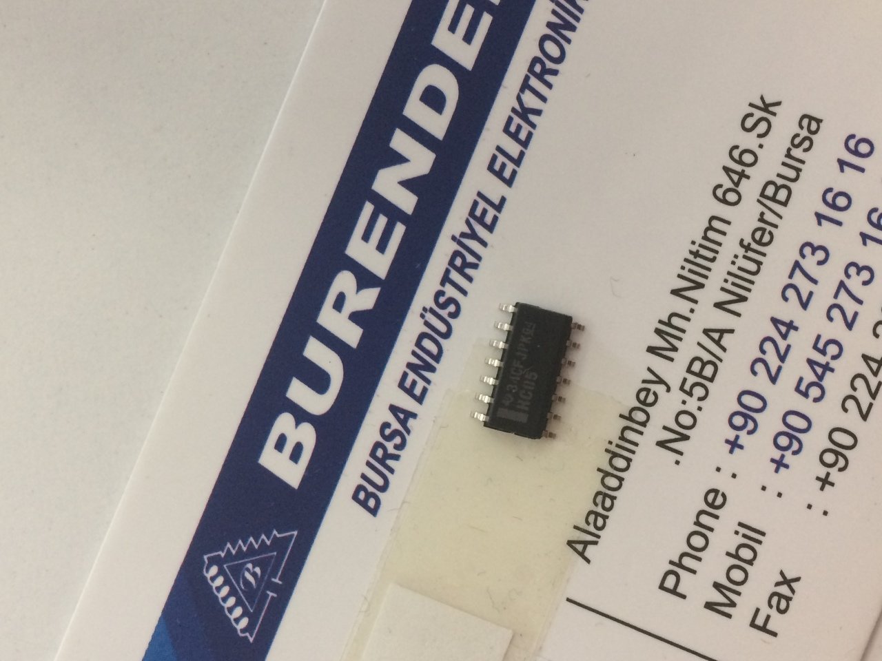 74HC05 HC05 SOIC14 BURENDEL