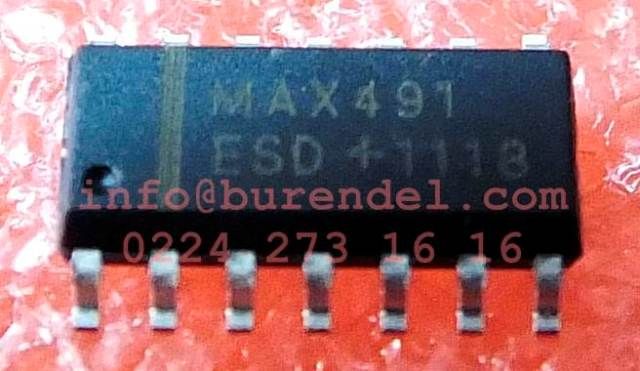 MAX491CSD SMD ENTEGRE MAX491CSD