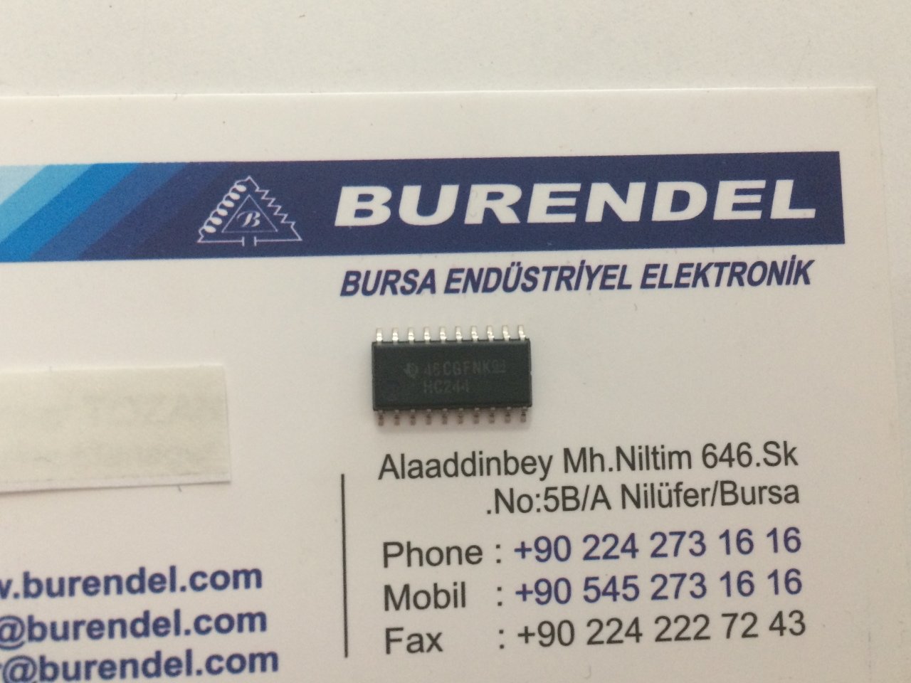 HC244 SO20 DAR KASA BURENDEL