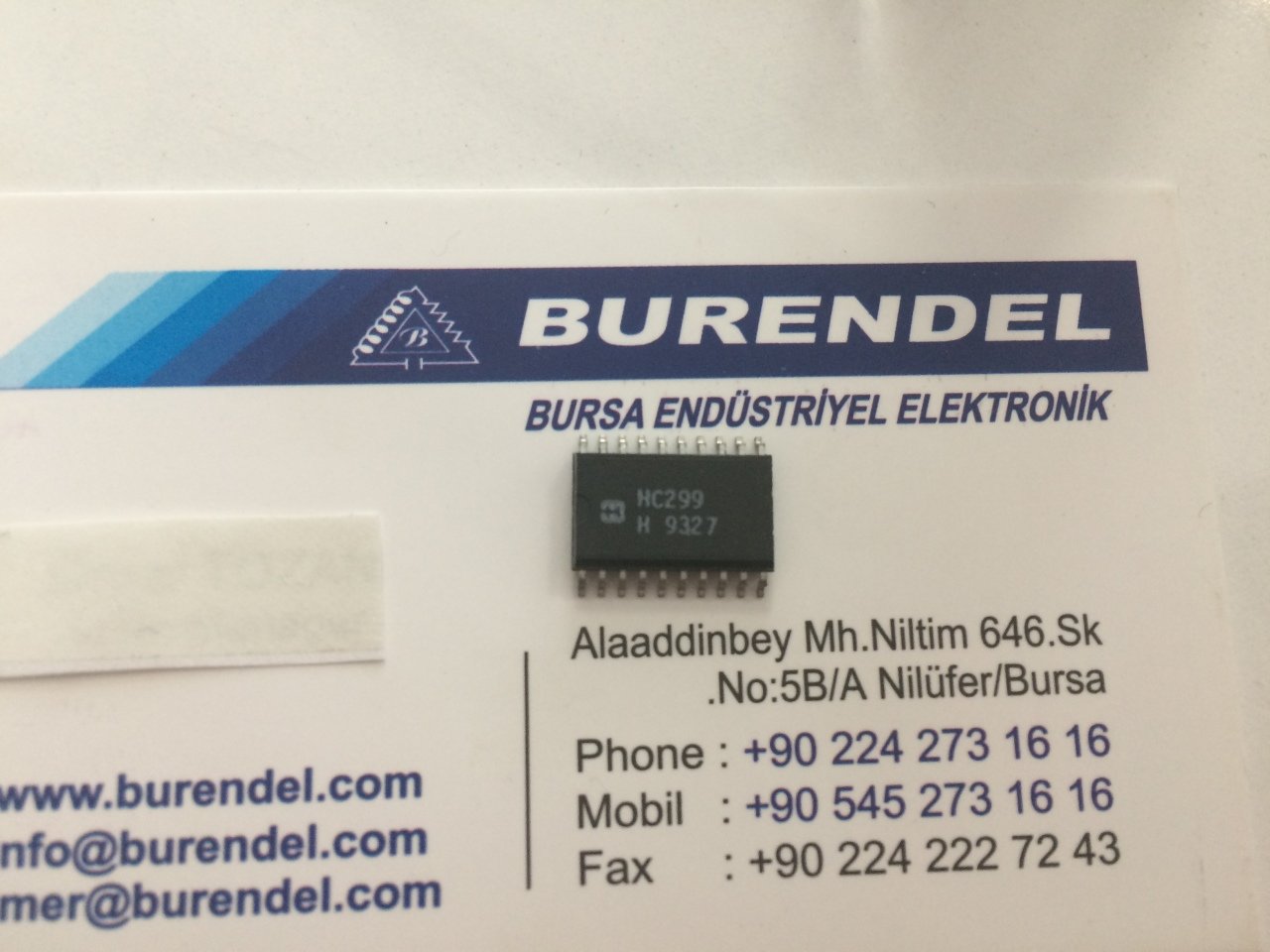 74HC299 HC299 WSO20 BURENDEL