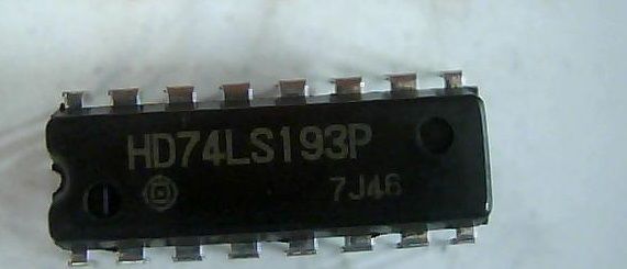 HD74LS193P DIP ENTEGRE