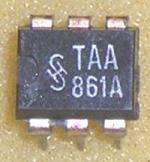 TAA861 DIP6 ENTEGRE BURENDEL