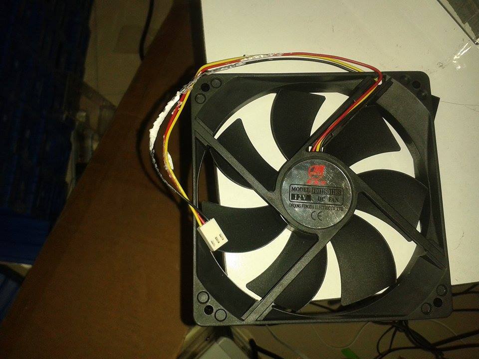 FD1225D12HS 12 V DC FENGDA FAN BURENDEL