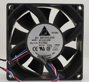 AFC912DE 4Y20U P2780 12V DC 2.50 mA DELTA FAN BURENDEL