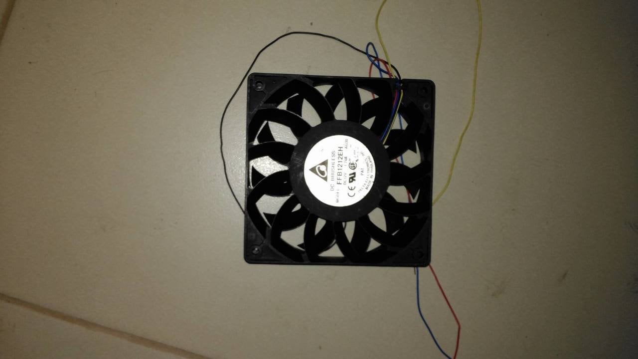 FFB1212EH 12V DC 1.74mA DELTA FAN BURENDEL