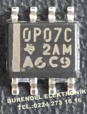 OP07 ENTEGRE SOIC8 OP07C